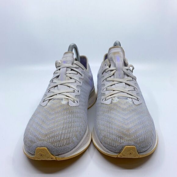 Nike Zoom Pegasus Turbo 2 Women's Size 7.5 Purple White Running Shoes AT8242-004 - Picture 3 of 11